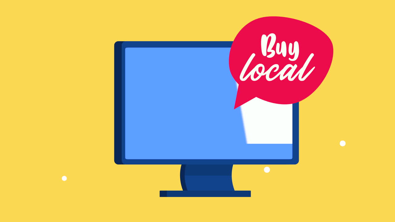 현지 비즈니스 문자를 구입하기 위해 스피치 버블을 사용하십시오.