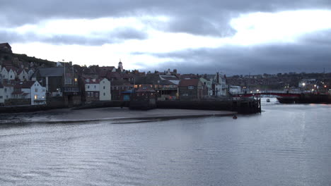 Whitby,-North-York-Moors,-Dawn-at-Harbour,-Boats---4k-Prores-422HQ,-BMPCC-Clip-11---Jan-2022