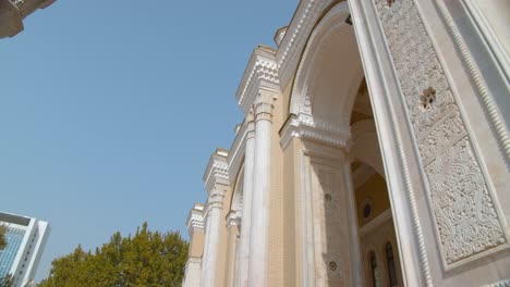 El-Teatro-Bolshoi-Académico-Estatal-Del-Teatro-Navoi-Es-El-Teatro-De-ópera-Nacional-En-Tashkent,-Uzbekistán