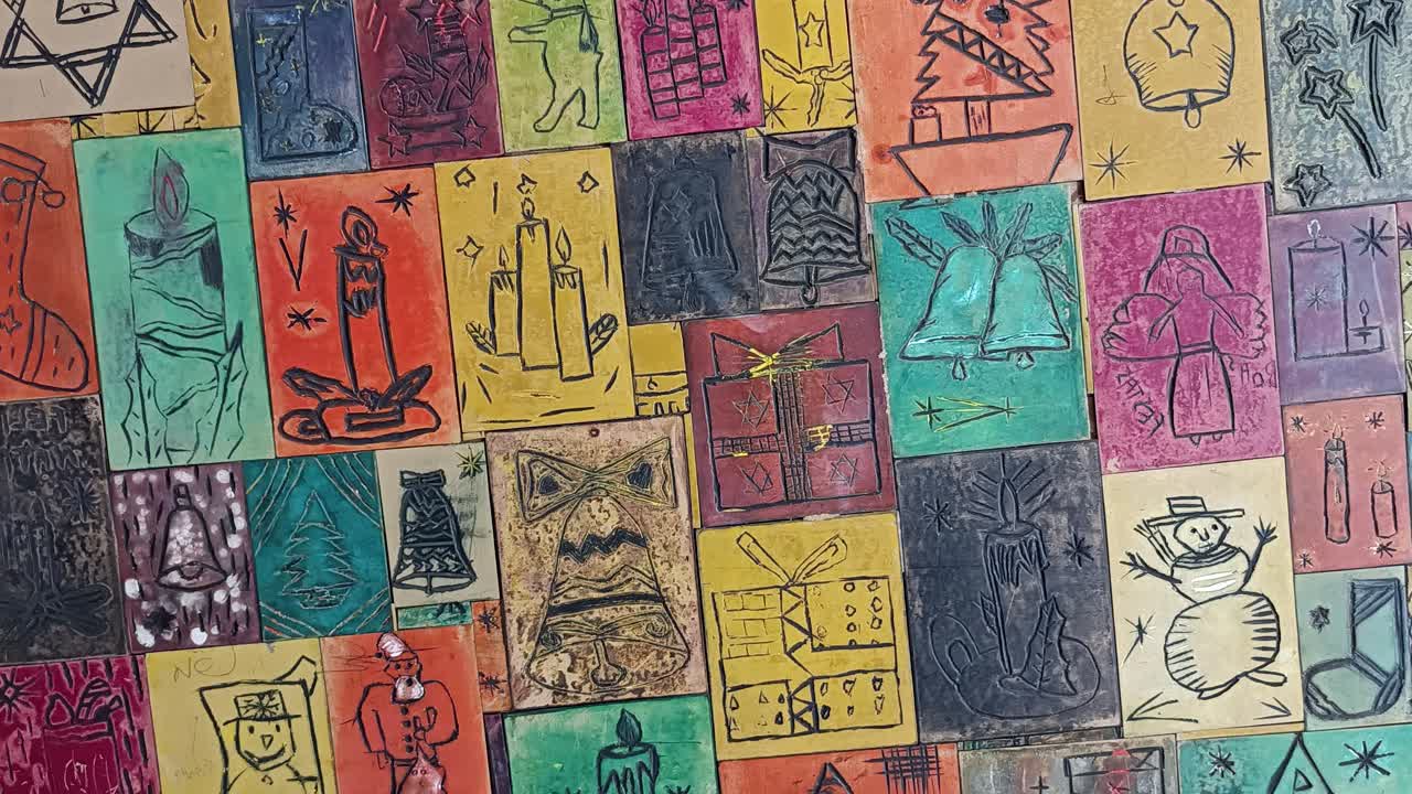 창의적인 배경 개념 - 축제 크리스마스 및 연휴 시즌