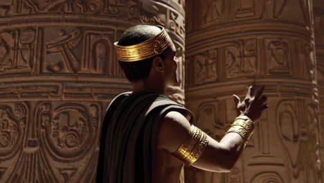 ancient egyptian temple interior
