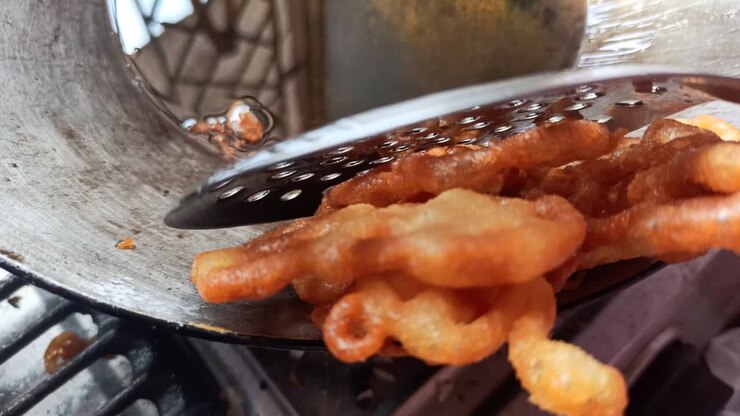 Indian sweets , jalebi