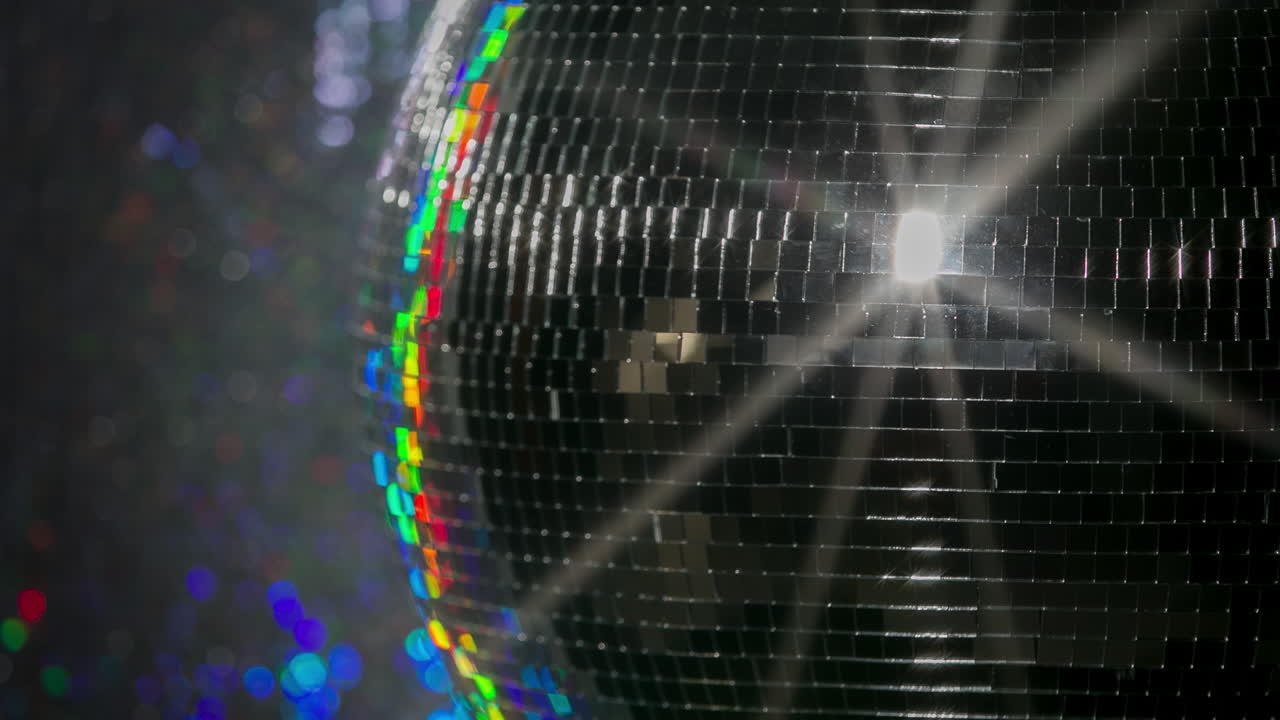 Bunte Discokugel 25