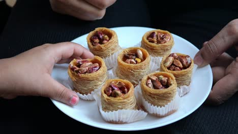 sharing baklava