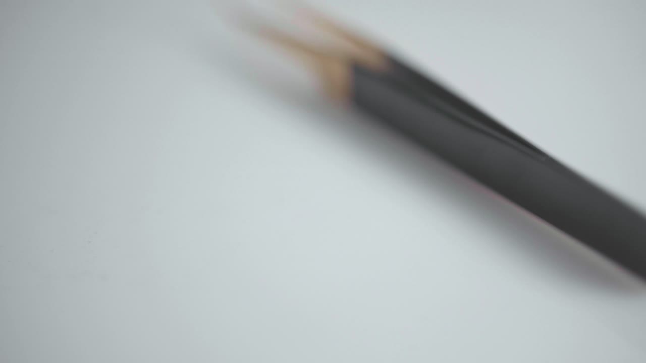 Beauty Tweezers Used For Applying Fake Eyelashes In Grooming Industry