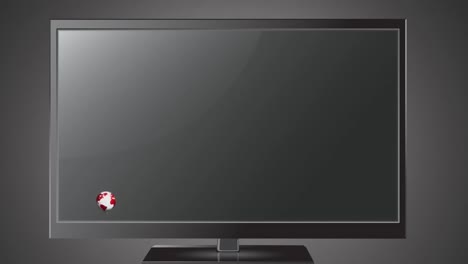 pantalla de noticias con la palabra noticias escritas en negro