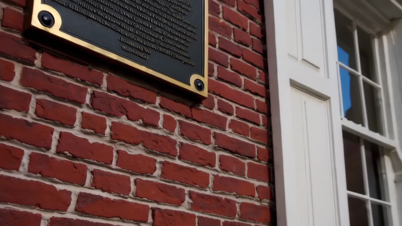 Historic Row Houses in a Colonial District