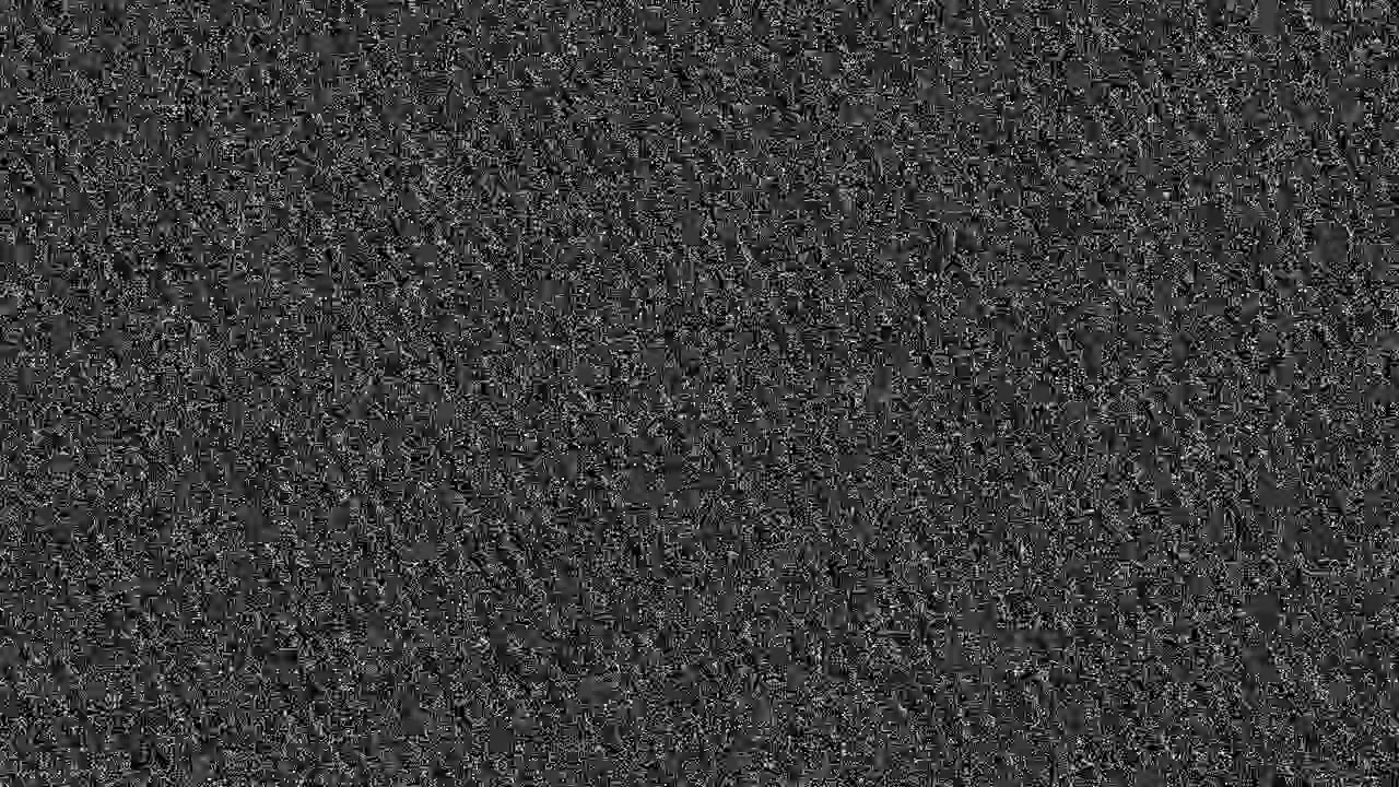Static Noise on Analog Television Screen