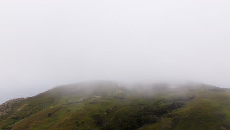misty mountain landscape