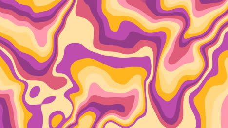 Motion-Graphic-of-Hand-drawn-flat-groovy-psychedelic-background