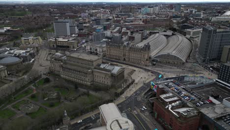 majestic exterior view of st. george's hall liverpool, showcasing its grand neoclassical architecture. the historic building stands as a civic icon, a popular landmark in the heart of the city