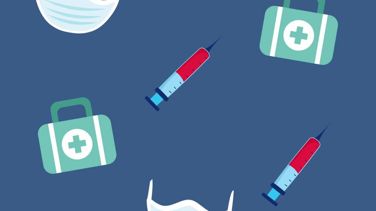 의료 용품 패턴