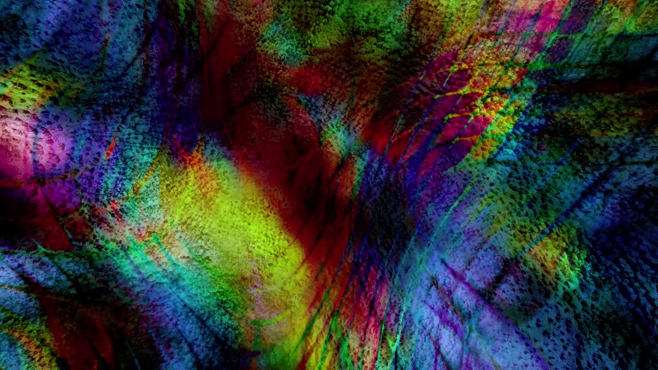 animación abstractamente colorida con un fondo líquido multicolor.