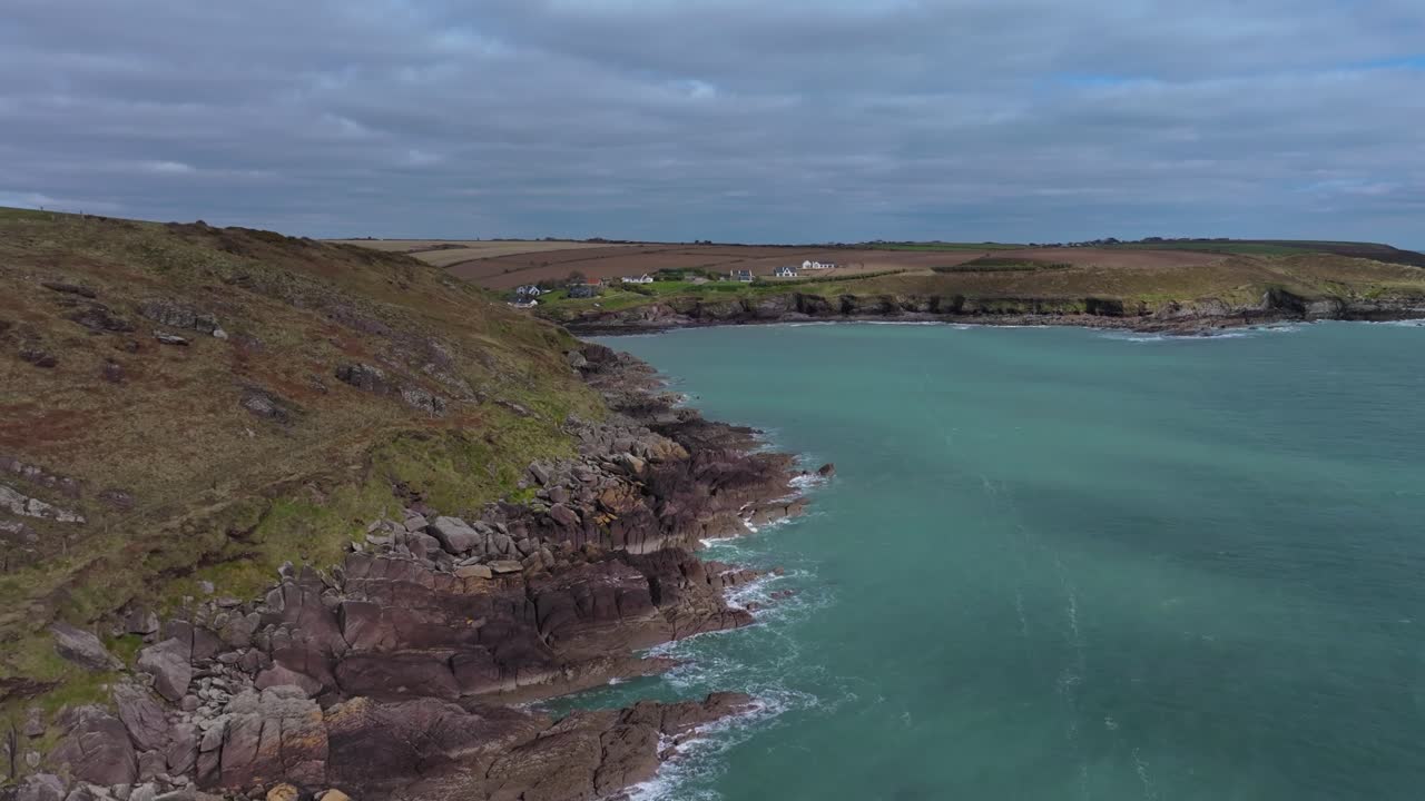 4K Cinematic drone footage of the mysterious Ghost Ship MV Alta stranded along the Cork coastline. Co.Cork - Ireland_13