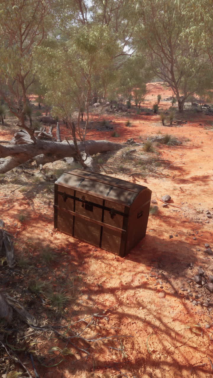 Old Chest Found in the Australian Outback