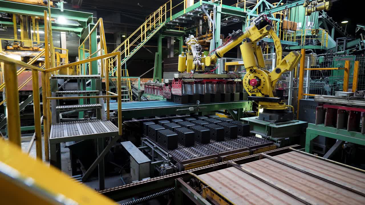 автоматизированное предприятие по производству кирпича