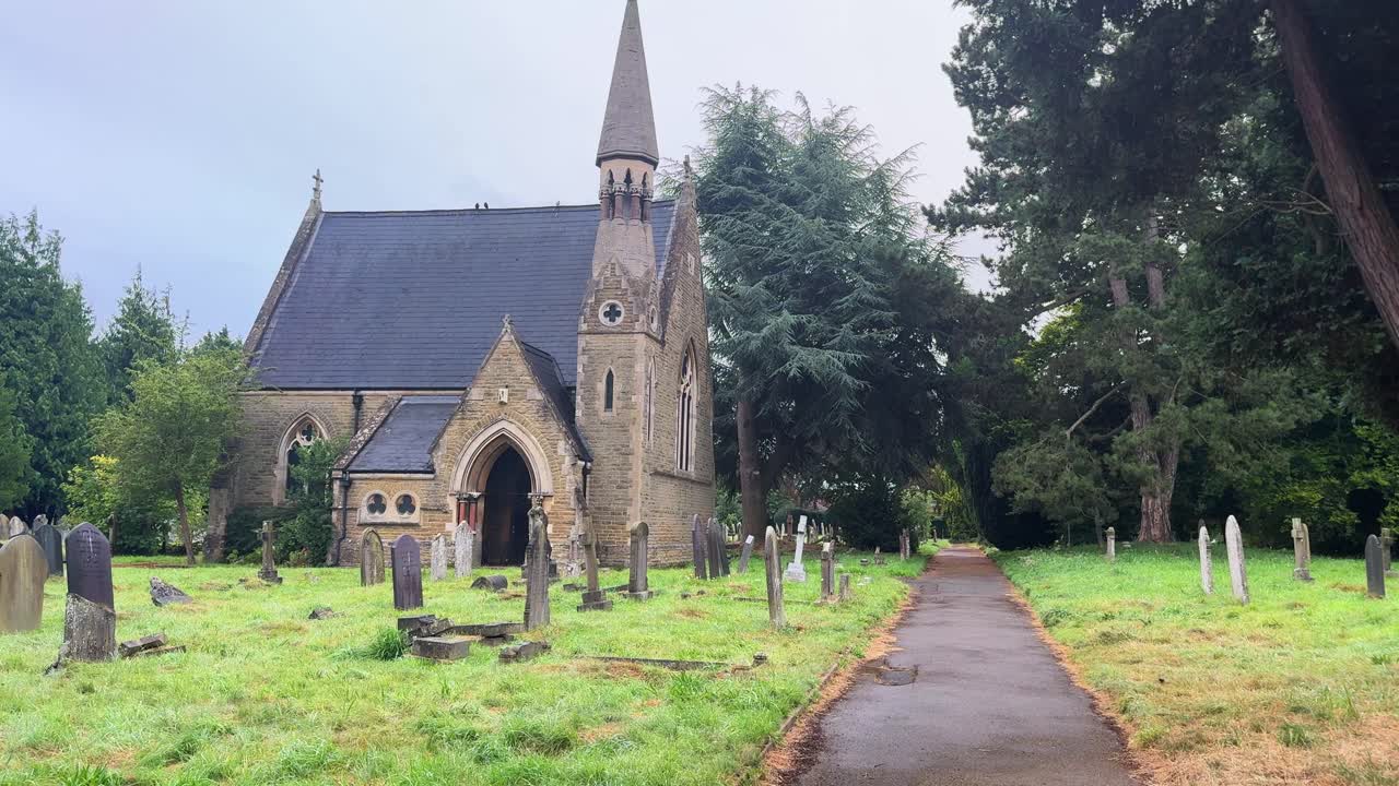 Old Cemetery Chapel and Graves