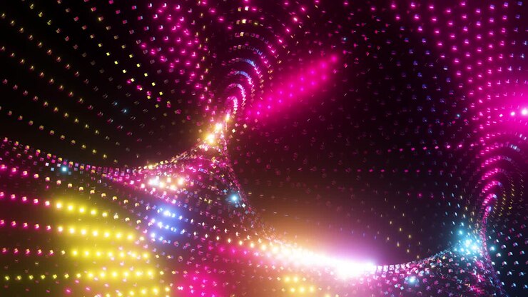 abstrakter funkelndes animierter hintergrund. unendlich geschleifte animation.