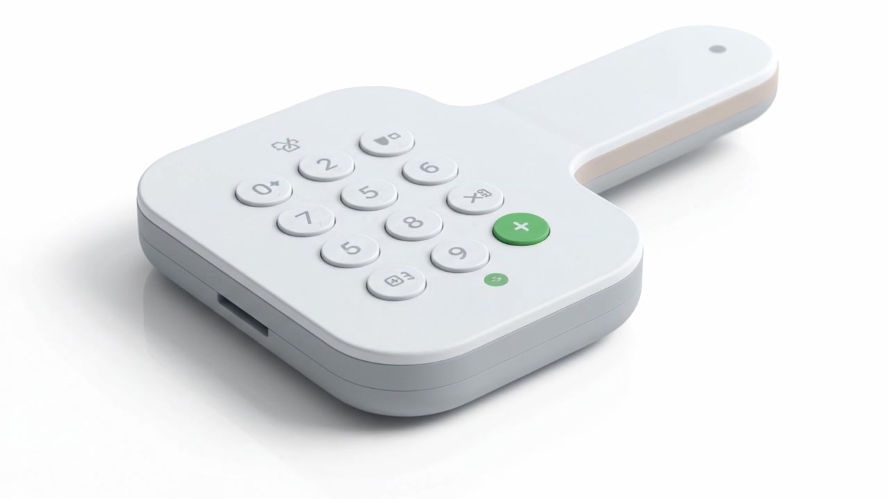 Modern Payment Device with Numeric Keypad for Secure Transactions and Contactless Payments, Featuring Streamlined Design and User-Friendly Interface for Easy Use