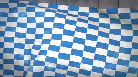 generado digitalmente de la agitación de la bandera del oktoberfest