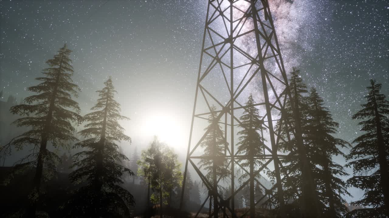 líneas eléctricas de alta tensión