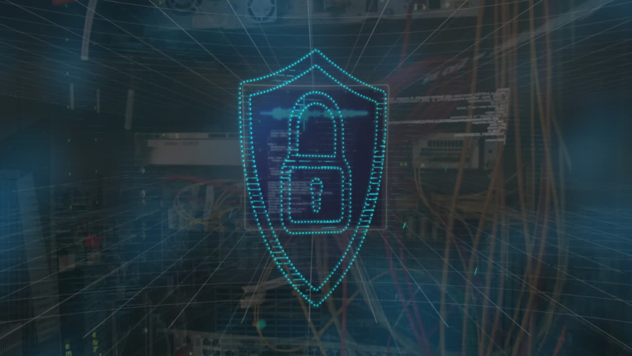 Animazione di un lucchetto biometrico ed elaborazione dati.