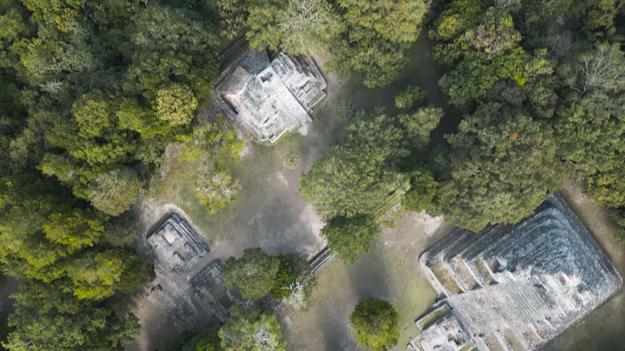 Pirámide del Templo 1 de las Ruinas Mayas de Chacchoben