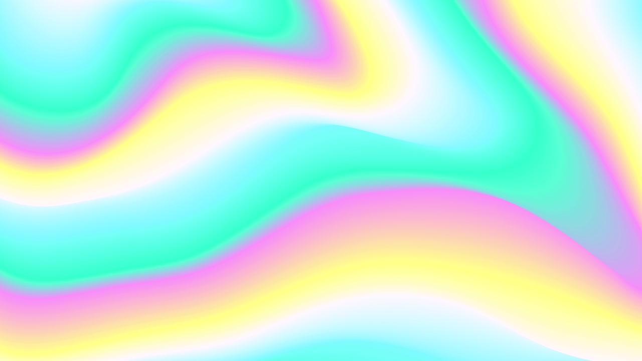 gradiente abstracto fondo de animación en bucle sin costuras. patrón de holograma. desenfoque suave, gradiente de brillo. protector de pantalla para teléfonos inteligentes. colores brillantes imágenes de stock animadas. papel tapiz en vivo, banner