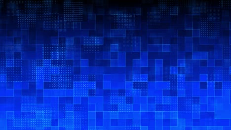 abstract blue digital grid