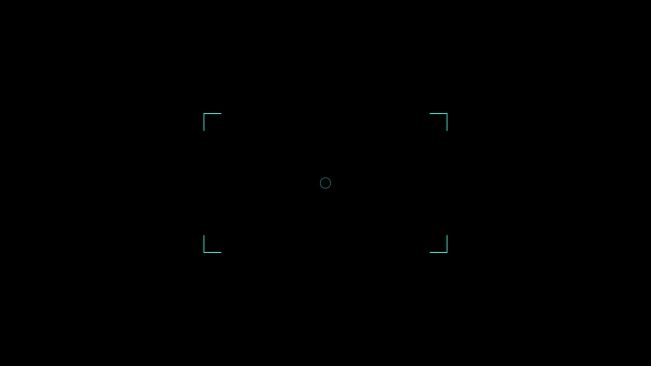 Interfaccia del mirino di una fotocamera digitale con cornice di messa a fuoco