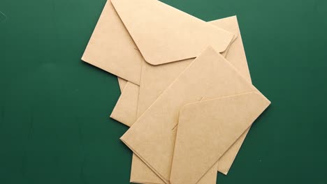 stacked brown envelopes