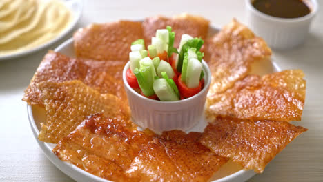 peking duck - chinese food style