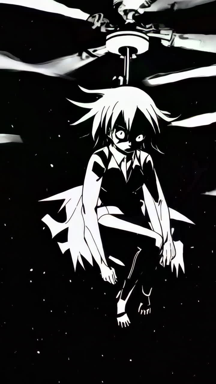 Black and White Office Interior