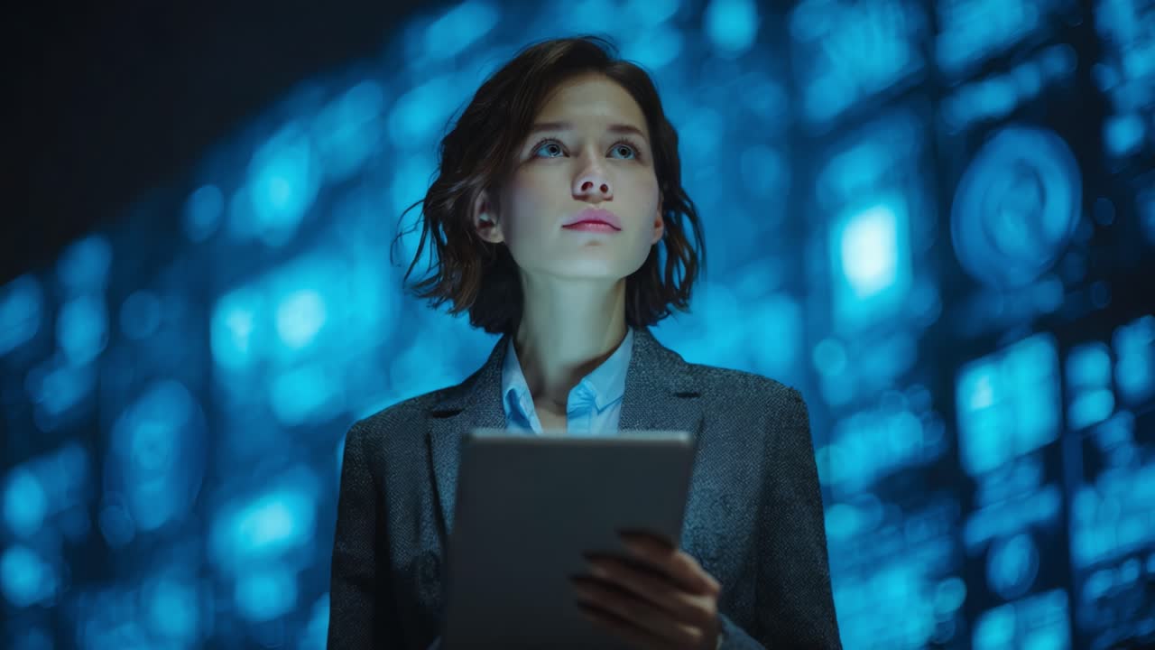 In a World of Data: A Professional Woman Engages with Technology and Analytics, Combining Innovation and Insight for Future Solutions