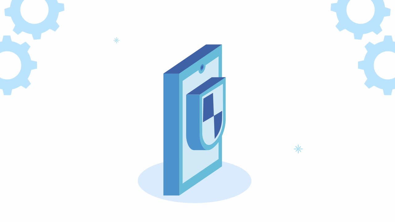 smartphone protection animation