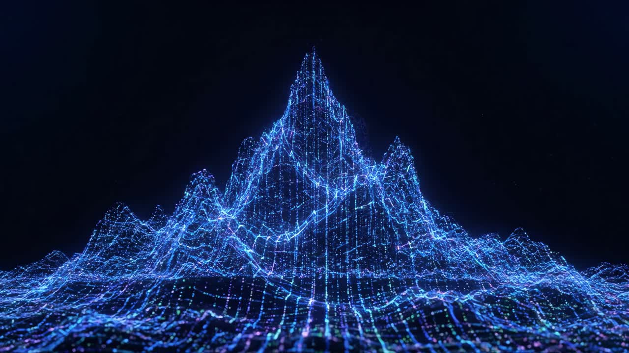 Digital Mountain Data Visualization