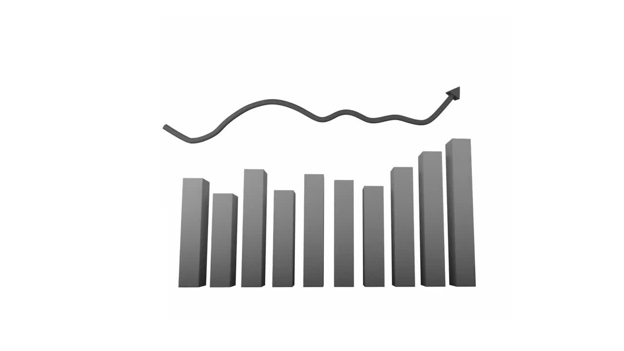gráfico que muestra las estadísticas cambiantes