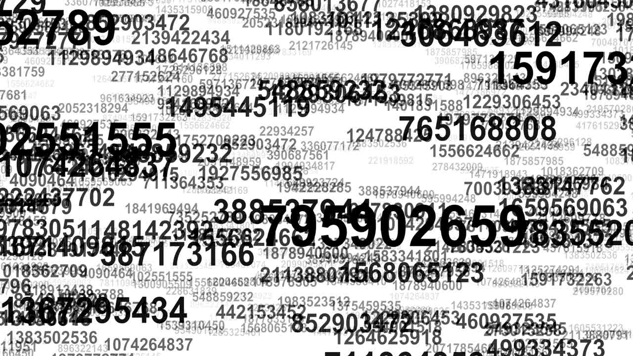 flujo de datos de números aleatorios bucle sin fisuras