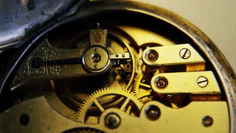 Close-up-of-clock-parts