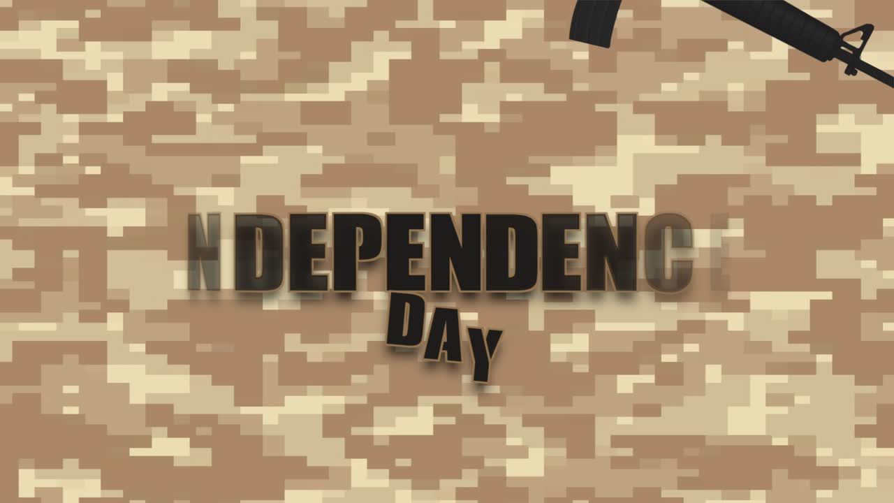 독립기념일은 군용 기체에 기관총을 입한 기념일이다.