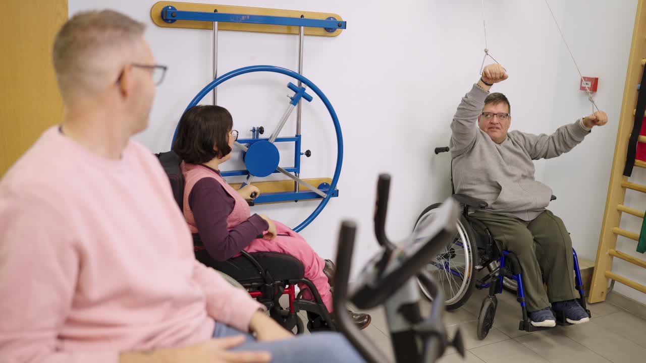 Rehabilitation Exercise for Disabled People