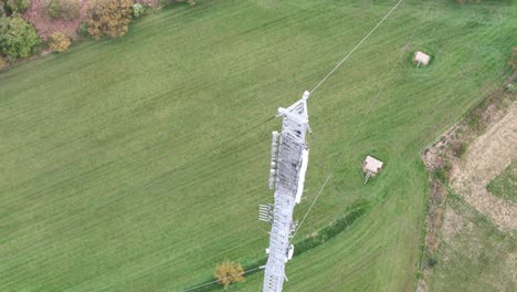 very high telecoms tower uk drone,aerial