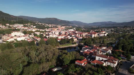 city of arcos de valdevez and river vez