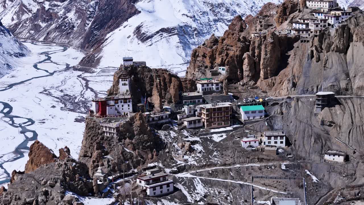 Himalayan Monastery in Winter