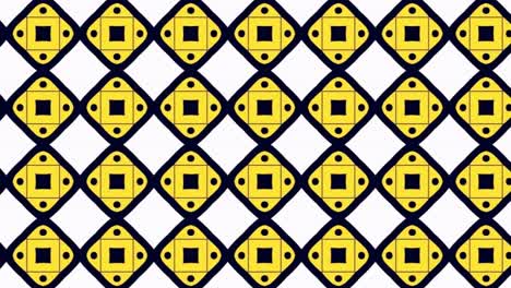 animación de fondo abstracto tendencia multicolor patrón de mosaico sin fisuras
