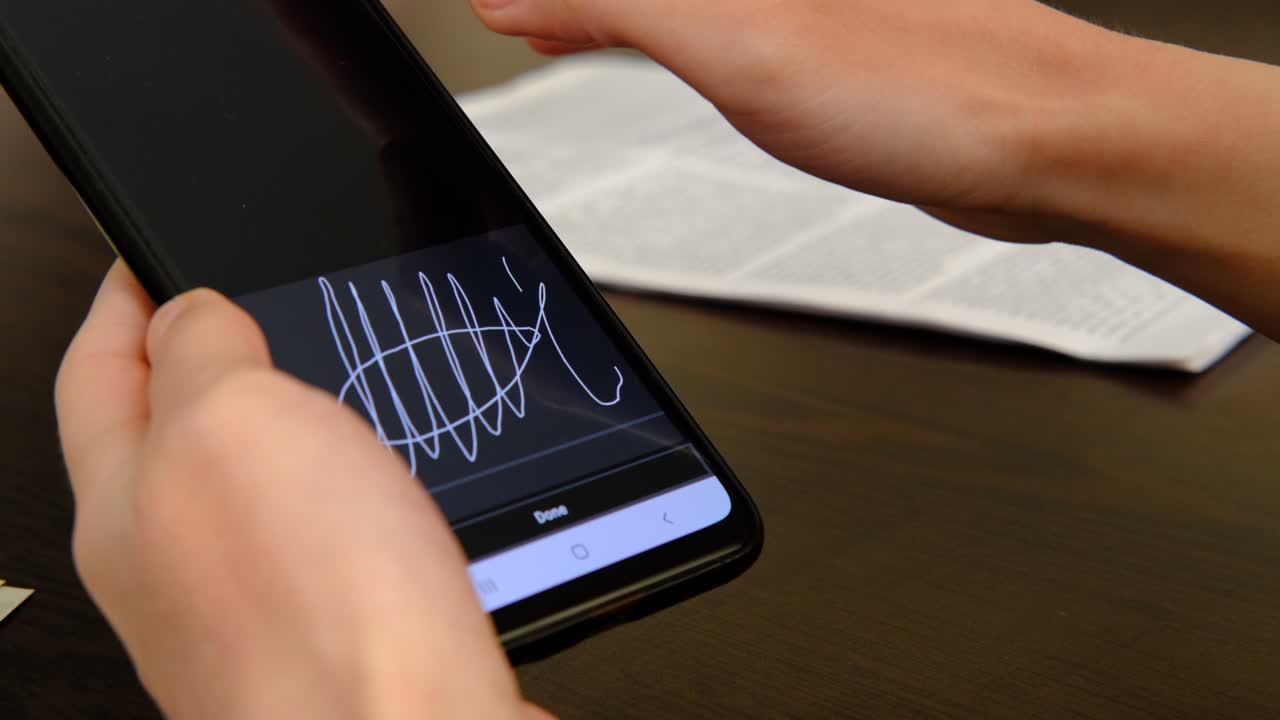 dibujar una firma digital