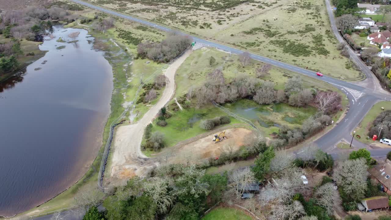 도끼 연못 주차장 작업 클립 5
