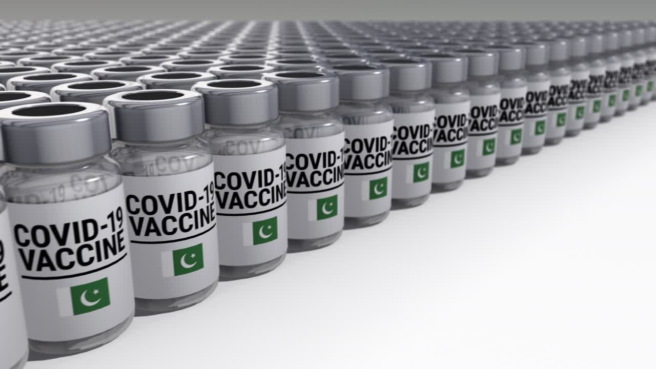 Covid-19 Vaccine Bottles Pakistan