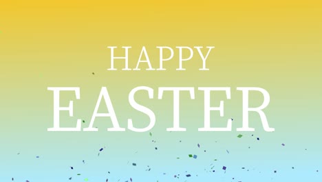 happy easter event text animation motion graphics