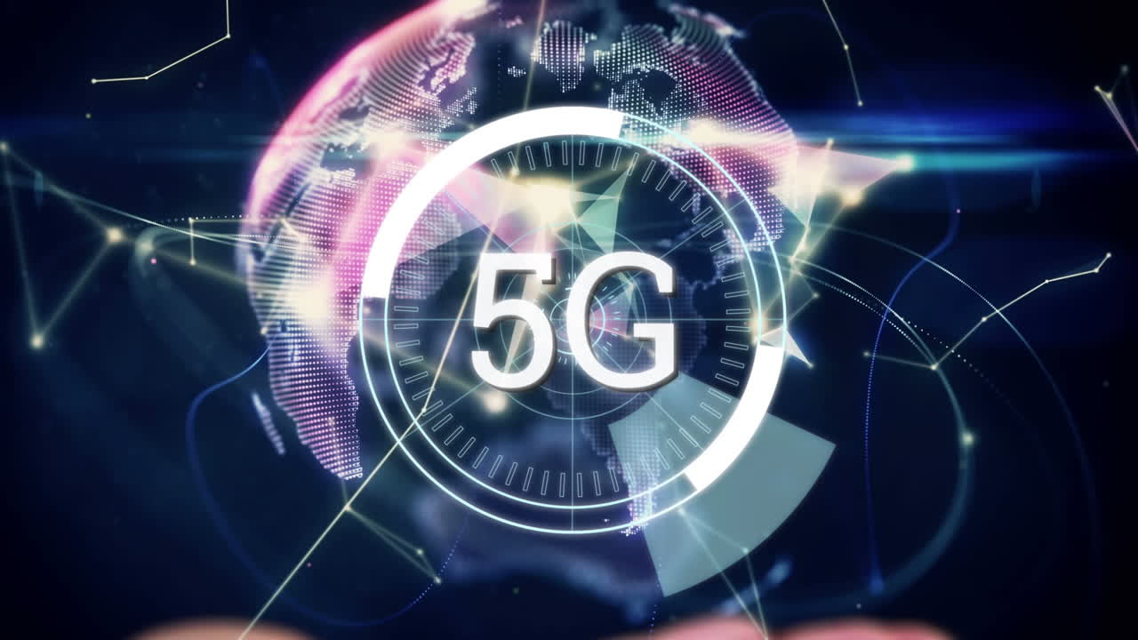 5g visualizzati in un cerchio